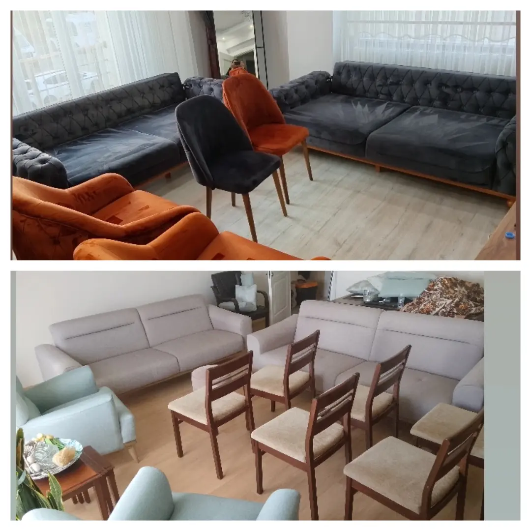 Sonbahar temizliği, koltuk ve sandalye